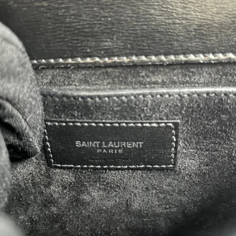 Sunset Medium Calfskin Monogram Black SHW