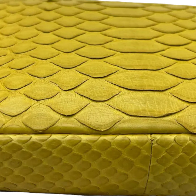 Wallet on Chain WOC Python Snake Skin Yellow GHW