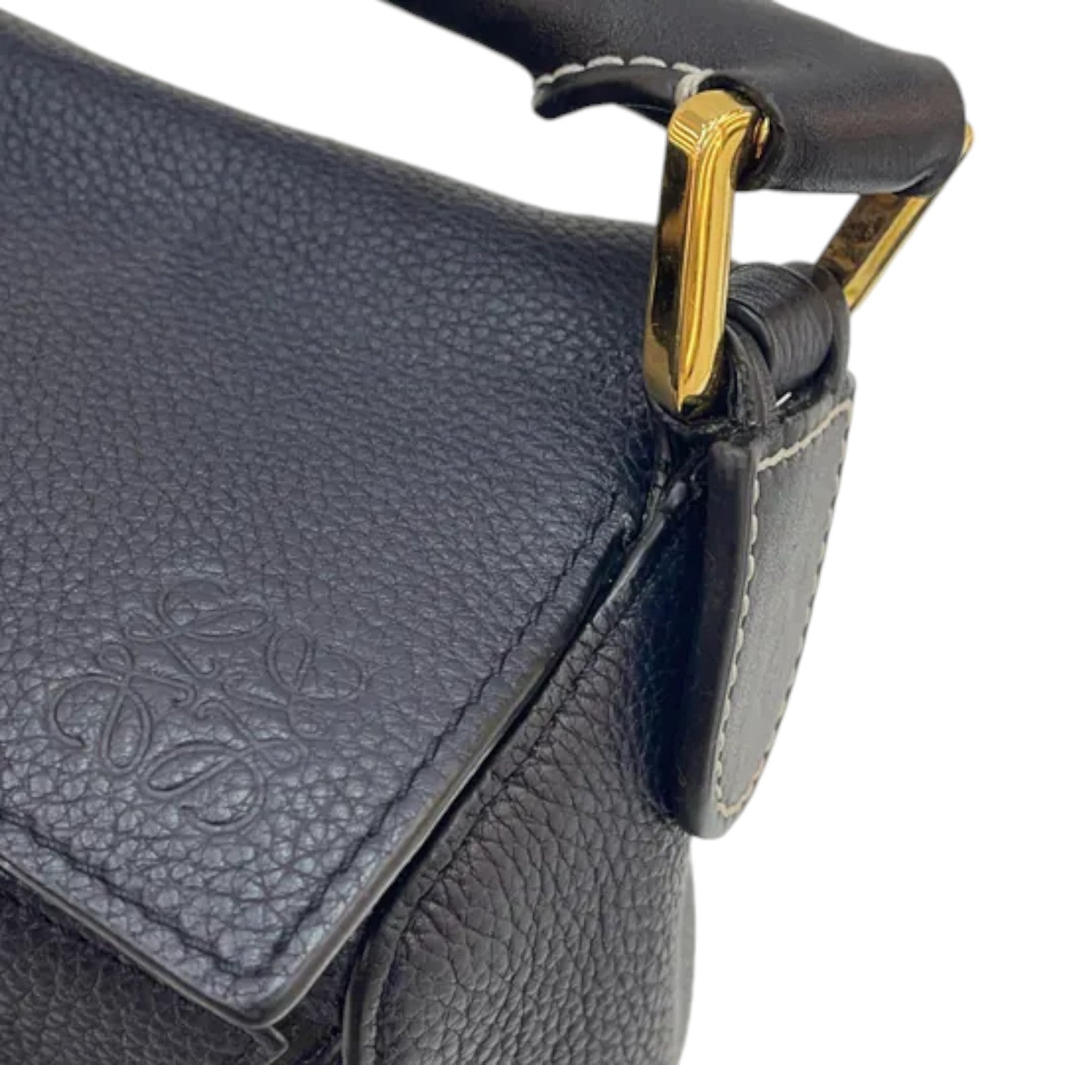 Loewe Puzzle Small Crossbody Calfskin Midnight Blue GHW – Bag Religion