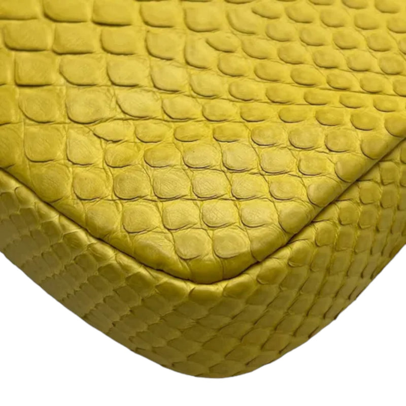 Wallet on Chain WOC Python Snake Skin Yellow GHW