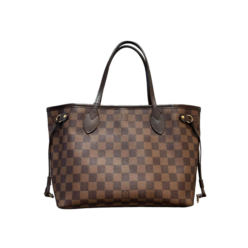 Neverfull PM Damier Ebene Canvas Brown