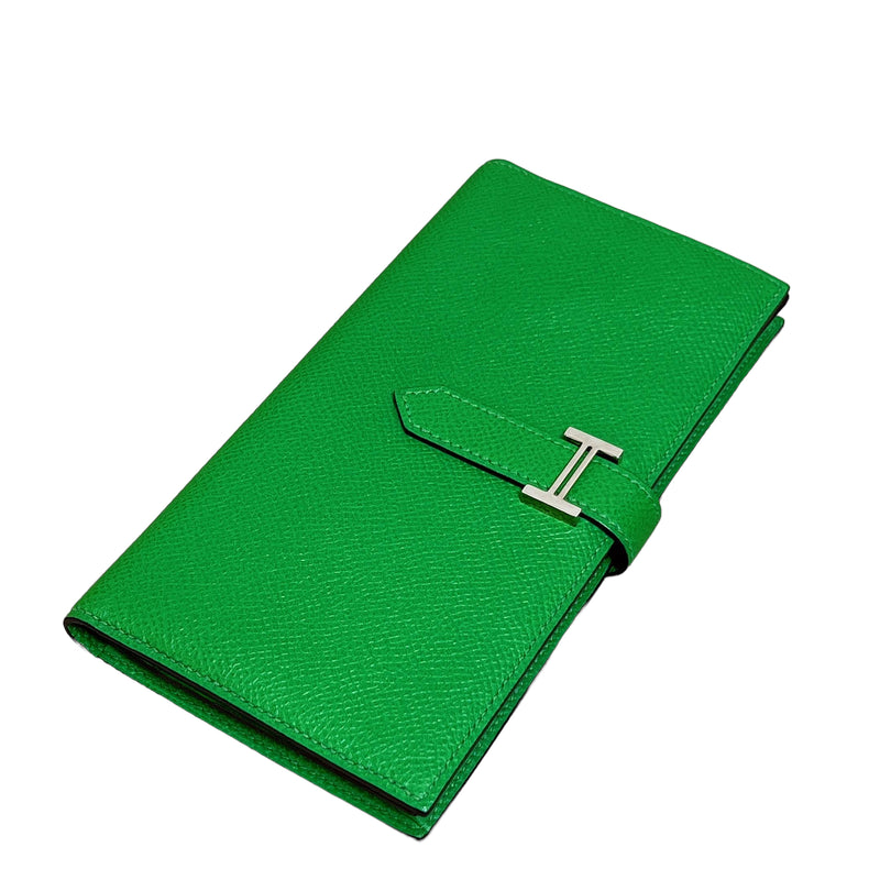 Bearn Long Wallet Green Epsom PHW