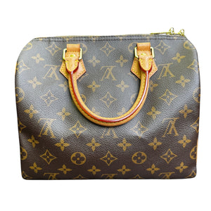 Speedy Bandouliere 25 Monogram Brown GHW