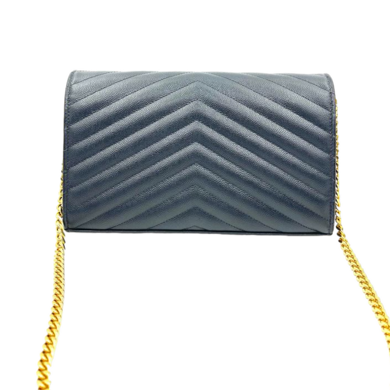 Envelope Wallet On Chain Dark Grey GHW