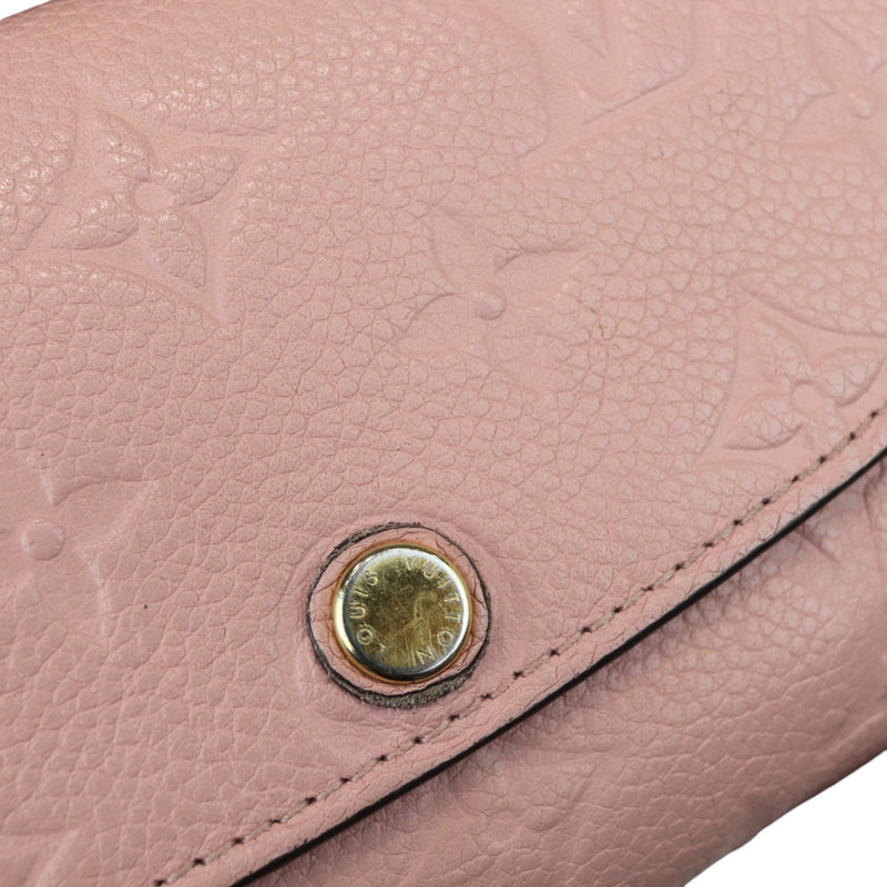 Sarah Wallet Monogram Empreinte Leather Pink GHW