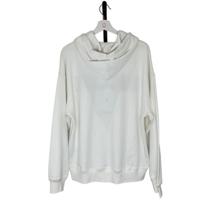 H&M X MTV White Logo Hooded Sweatshirt Size Medium