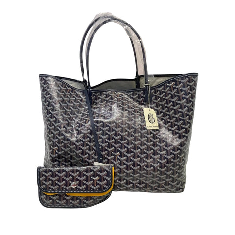 Medallion Caviar Leather Tote Bag in Black with SHW
