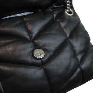 Loulou Puffer Small Lambskin Quilted Black SHW