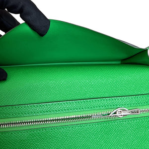 Bearn Long Wallet Green Epsom PHW