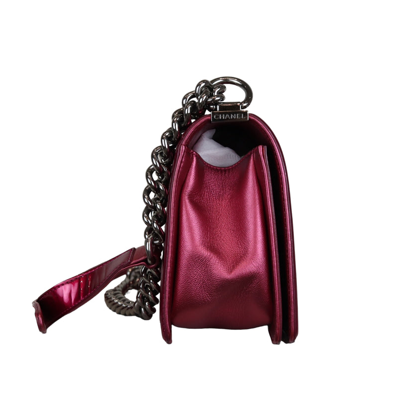 Old Medium Boy Patent Pink SHW