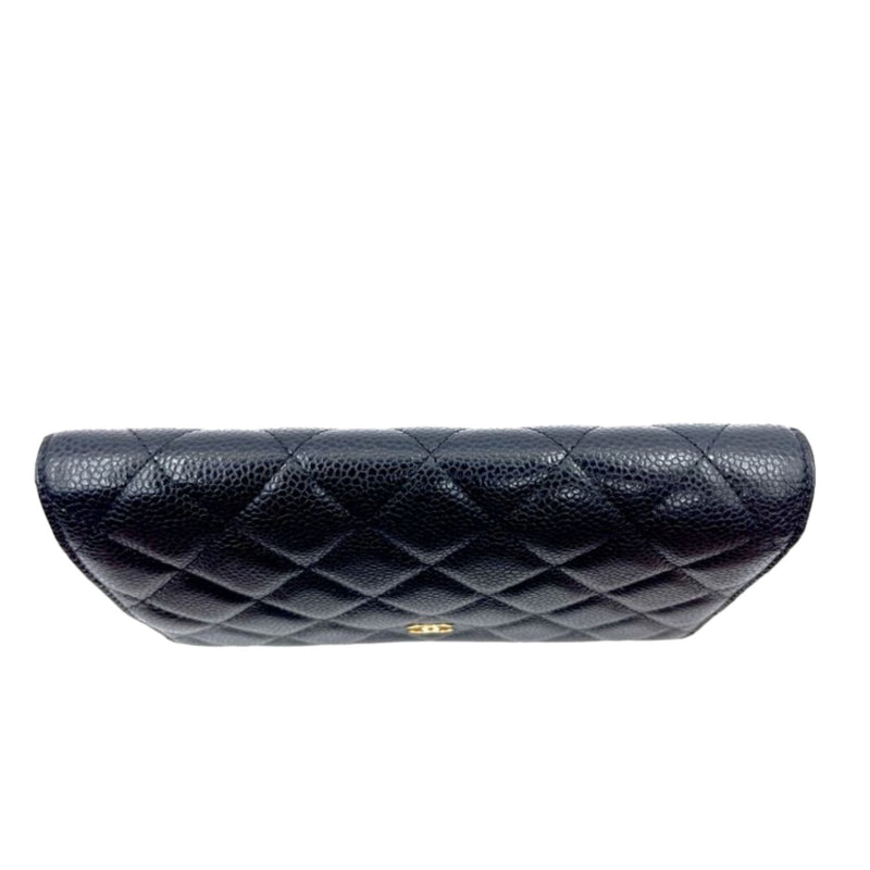 Wallet On Chain WOC Caviar Quilted Black GHW