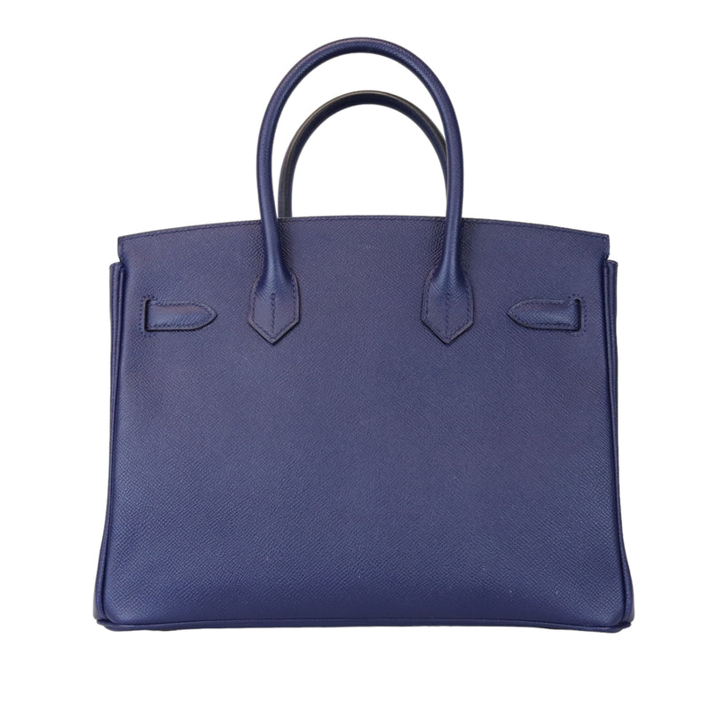 Birkin 30 Epsom Blue Nuit GHW