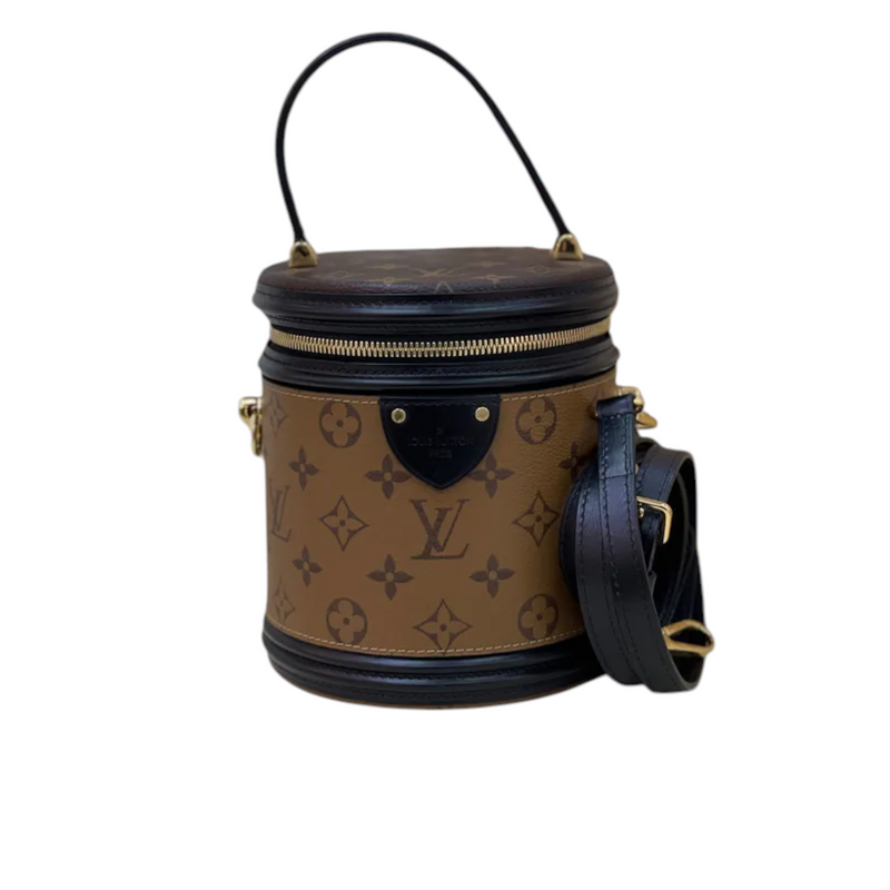 Cannes Vanity Reverse Monogram Brown GHW