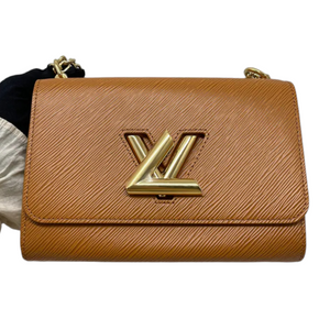 Twist MM Shoulder Epi Leather Gold GHW