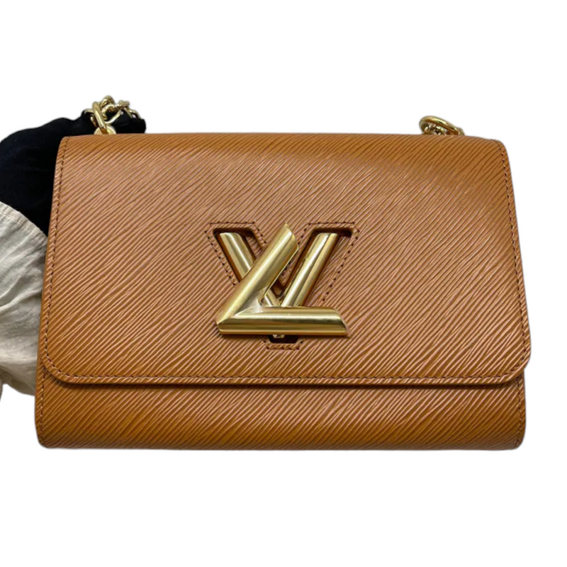 Twist MM Shoulder Epi Leather Gold GHW