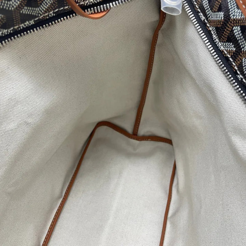 Boheme Hobo Goyardine Black Brown SHW