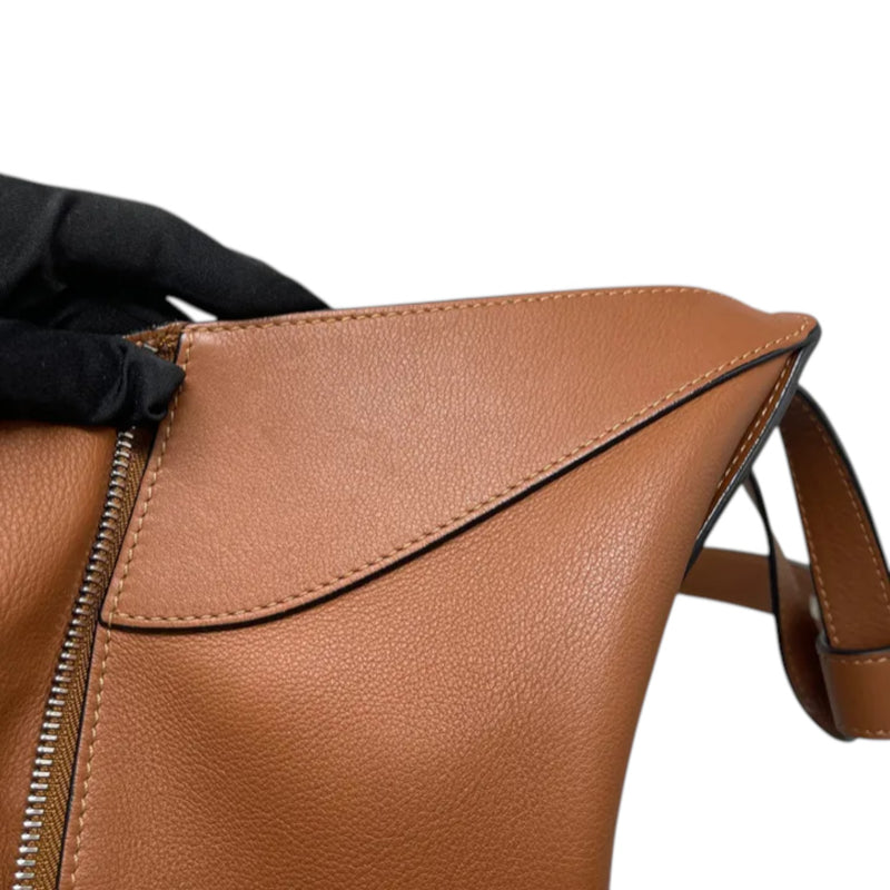 Hammock Small Calfskin Shoulder Tan SHW