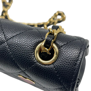 Chanel Coco Casino Flap With Chain Caviar Quilted Black GHW