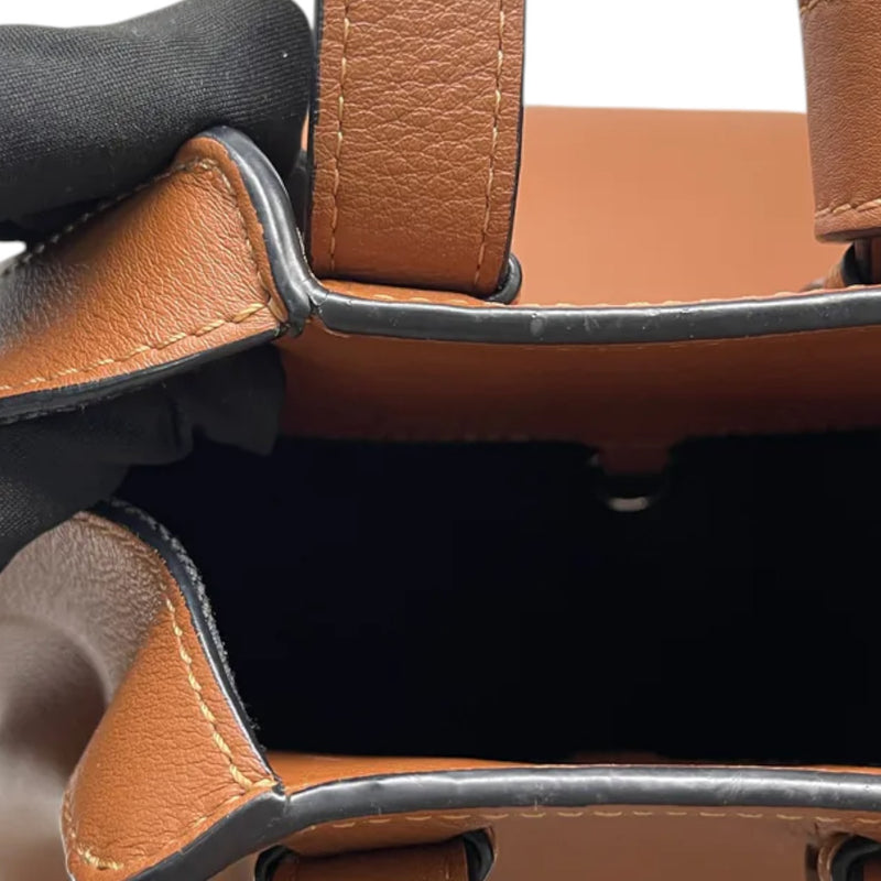 Hammock Small Calfskin Shoulder Tan SHW