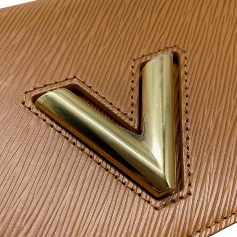 Twist MM Shoulder Epi Leather Gold GHW