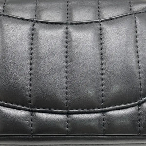 2.55 Reissue Mini Flap Aged Calfskin Vertical Black GHW