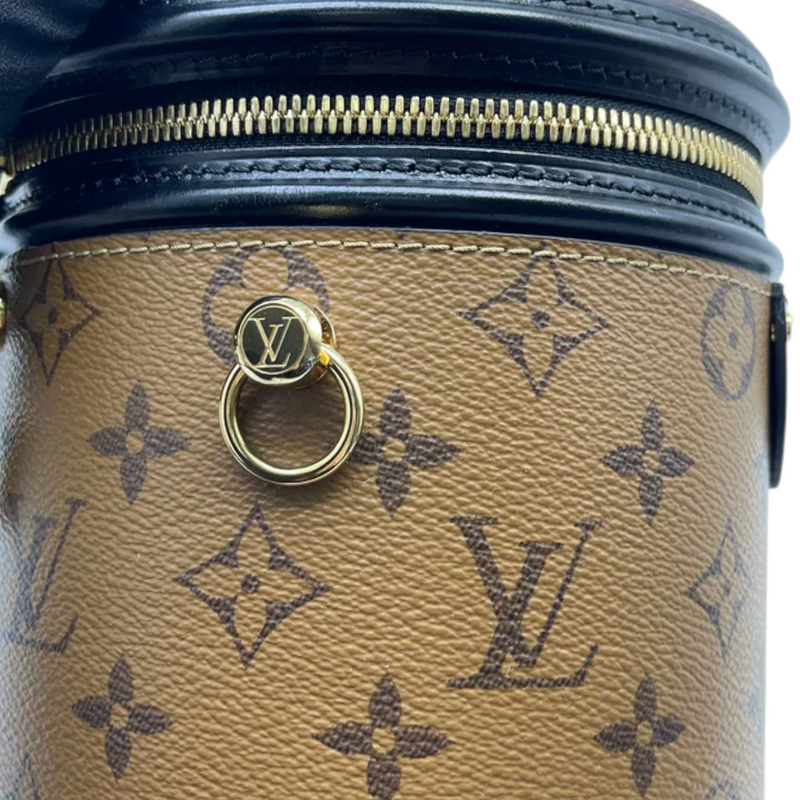 Cannes Vanity Reverse Monogram Brown GHW