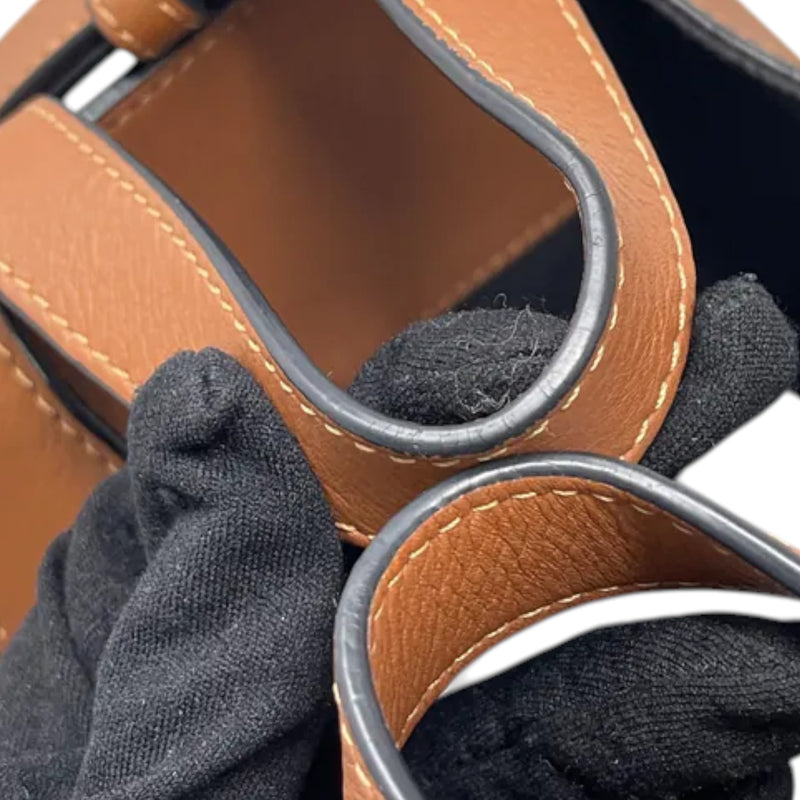 Hammock Small Calfskin Shoulder Tan SHW