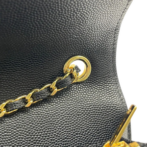 Chanel Coco Casino Flap With Chain Caviar Quilted Black GHW