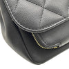 Business Affinity Flap Small Caviar Quilted Black LGHW