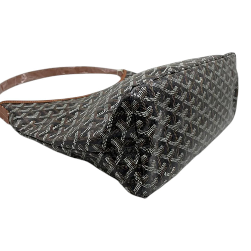 Boheme Hobo Goyardine Black Brown SHW