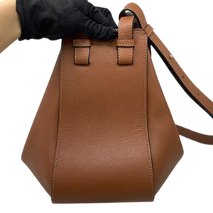 Hammock Small Calfskin Shoulder Tan SHW