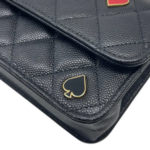 Chanel Coco Casino Flap With Chain Caviar Quilted Black GHW