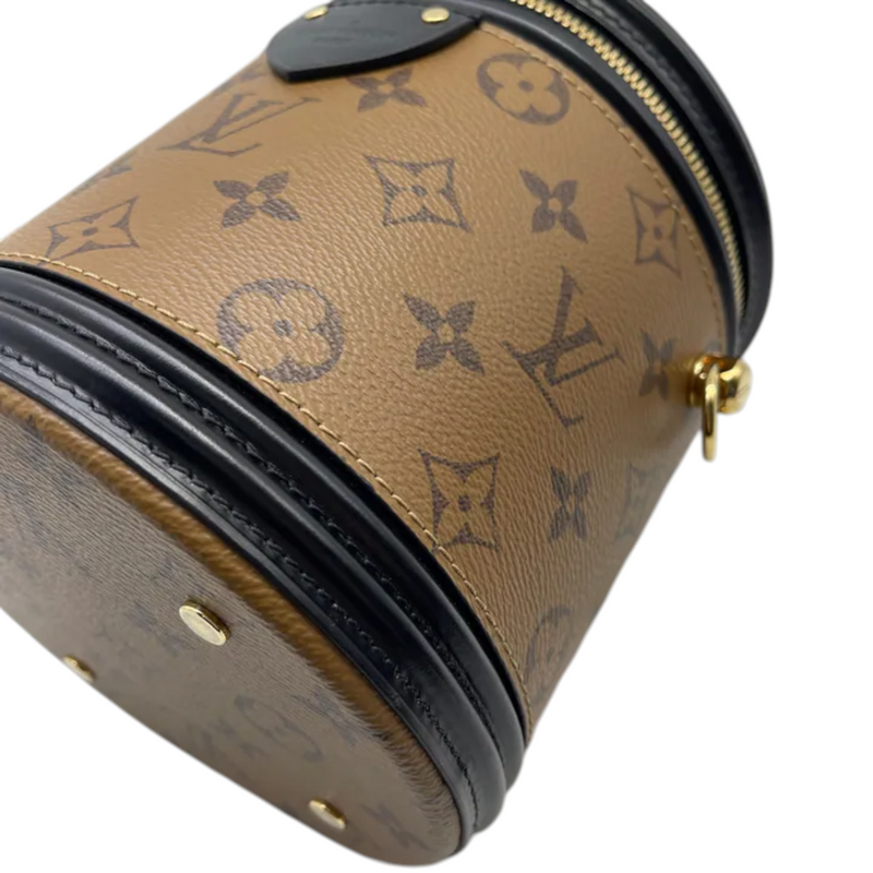 Cannes Vanity Reverse Monogram Brown GHW