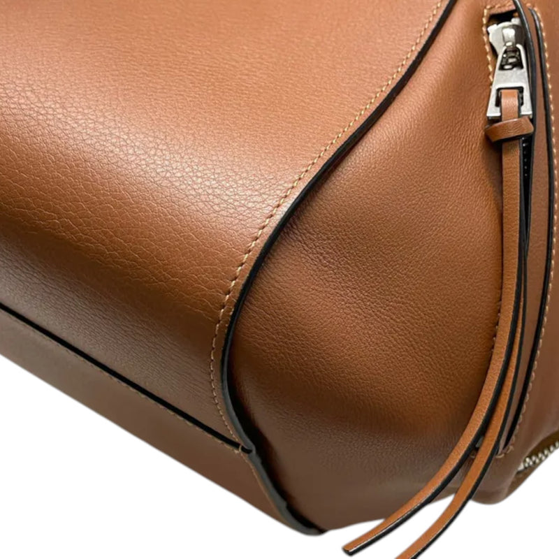 Hammock Small Calfskin Shoulder Tan SHW