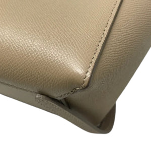 Nano Belt Grained Calfskin Beige GHW