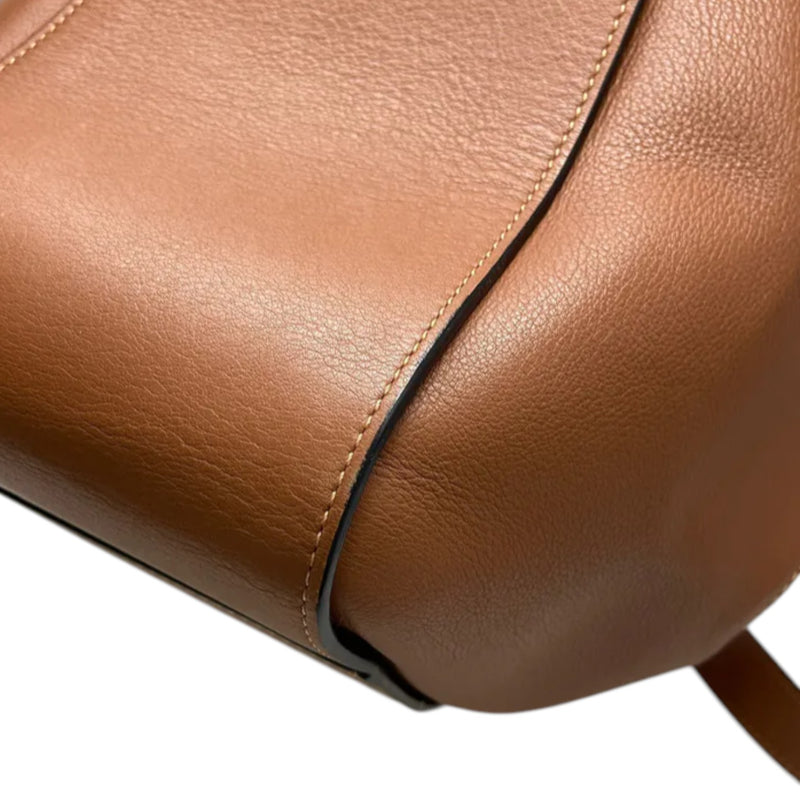 Hammock Small Calfskin Shoulder Tan SHW