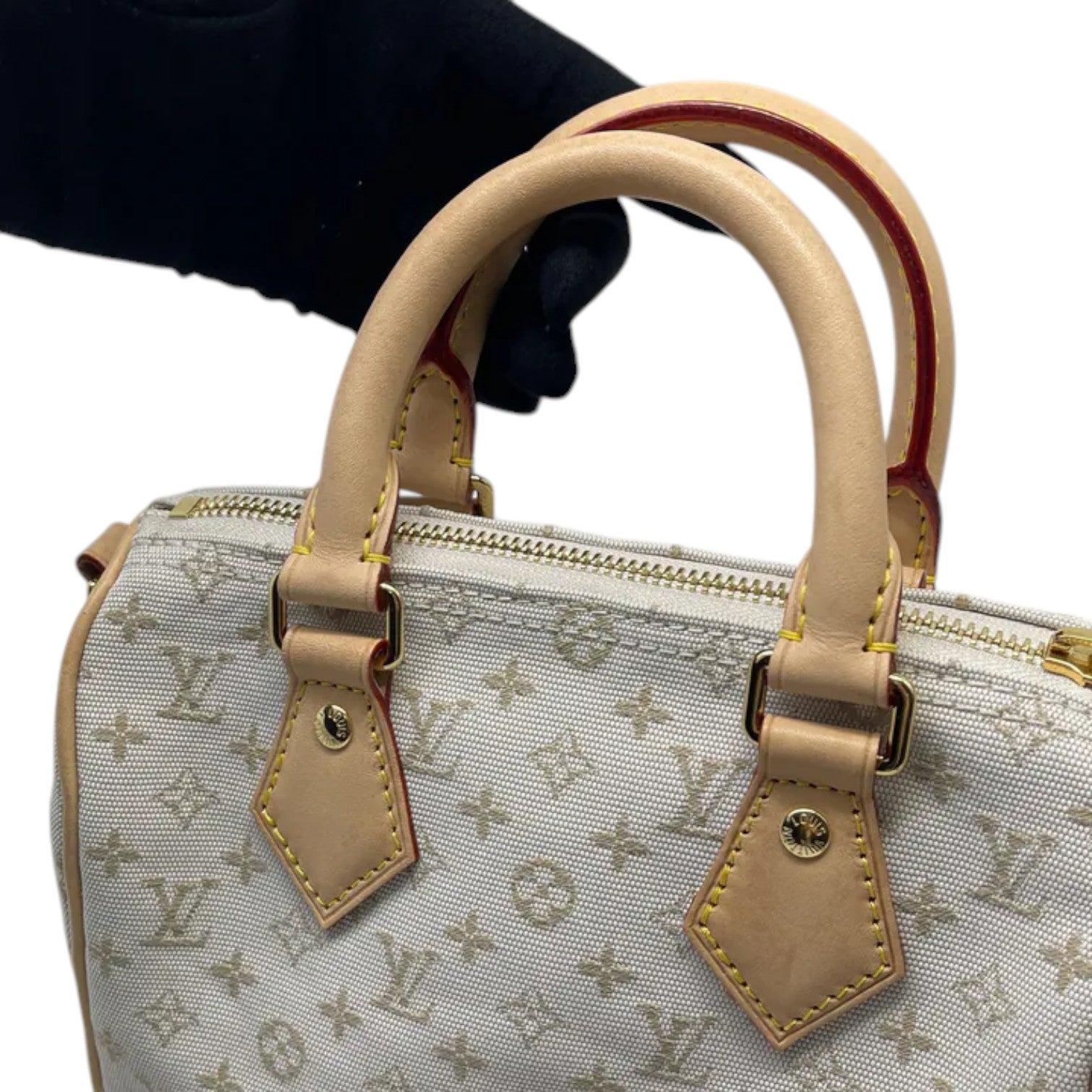 Louis Vuitton Speedy Bandouliere 20 Mastic Cream GHW – Bag