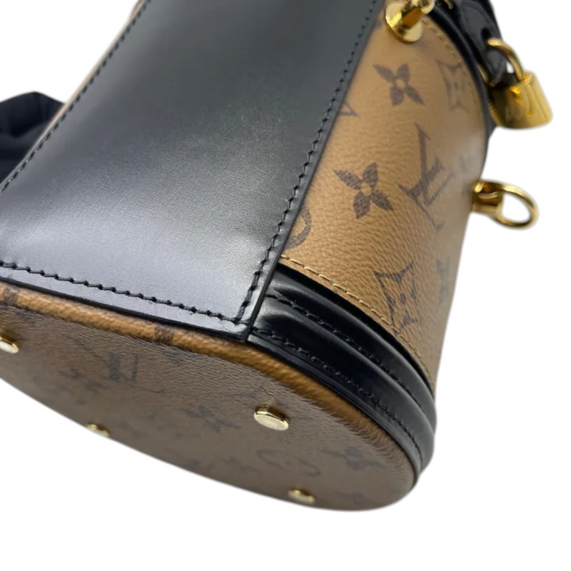 Cannes Vanity Reverse Monogram Brown GHW