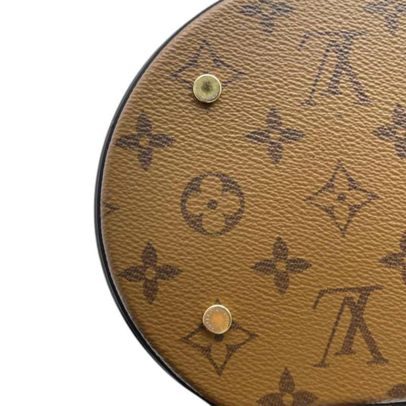 Cannes Vanity Reverse Monogram Brown GHW