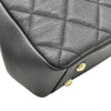 Business Affinity Flap Small Caviar Quilted Black LGHW