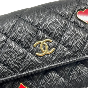 Chanel Coco Casino Flap With Chain Caviar Quilted Black GHW