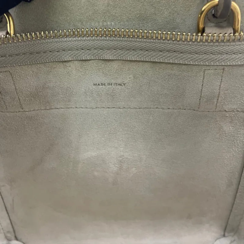 Nano Belt Grained Calfskin Beige GHW