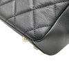 Business Affinity Flap Small Caviar Quilted Black LGHW