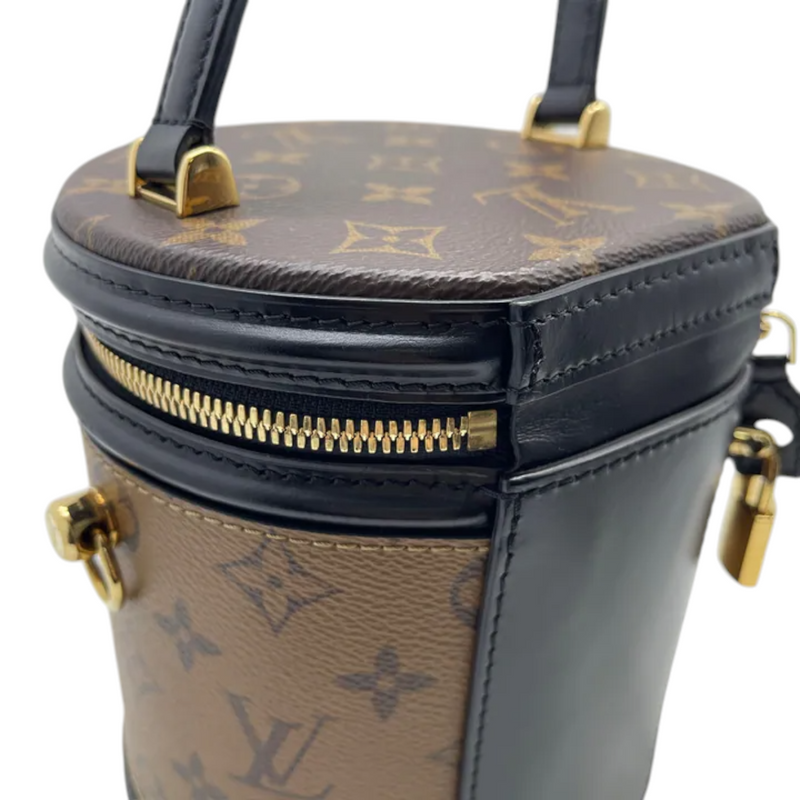 Cannes Vanity Reverse Monogram Brown GHW