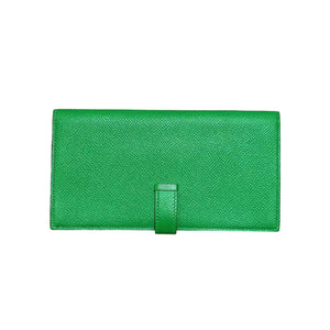 Bearn Long Wallet Green Epsom PHW