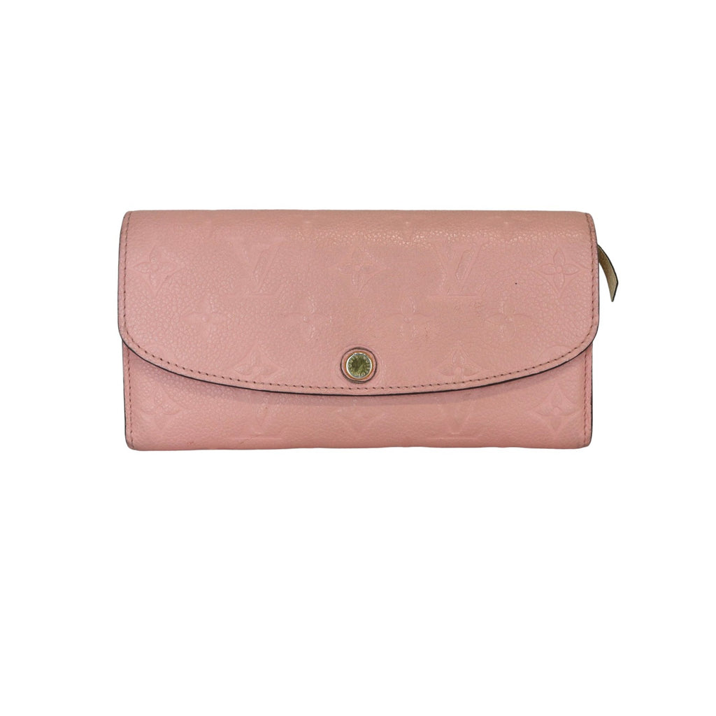 Sarah Wallet Monogram Empreinte Leather Pink GHW