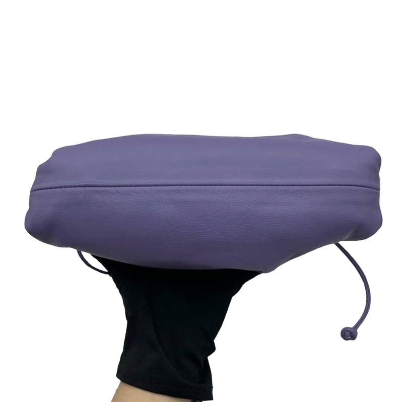 Mini Pouch Leather Purple