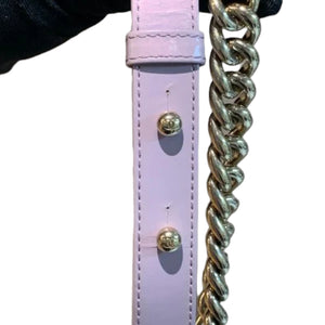 Boy Flap Small Lambskin Purple Patent SHW