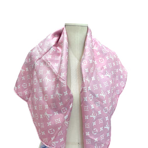 Baby Pink Silk Scarf