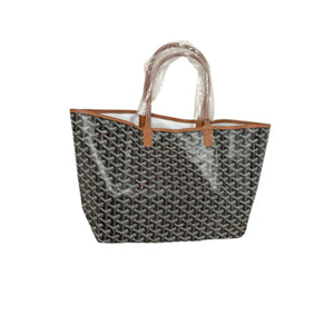 Saint Louis PM Goyardine Coated Canvas Brown